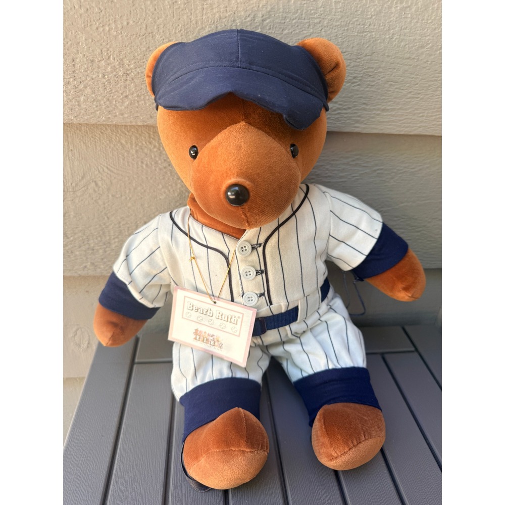 North American Bear Co VIB Bearb Ruth Baseball Plush Vintage 1987 Babe Ruth 3